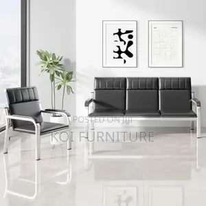 Office Sofa : Amanda 5 Seater Waiting Area Sofa Set