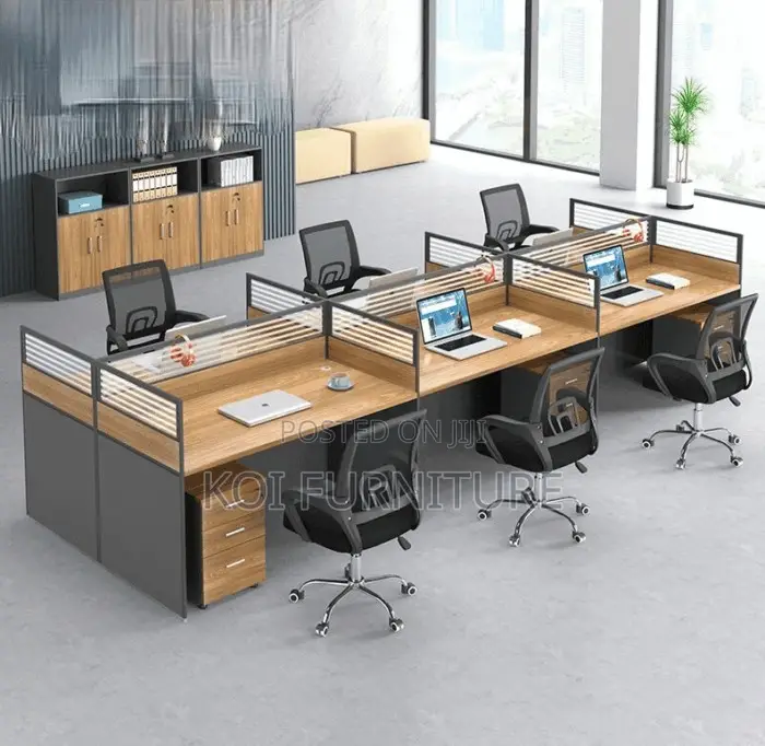 Office Sofa : 6-Way Modular Office Workstation