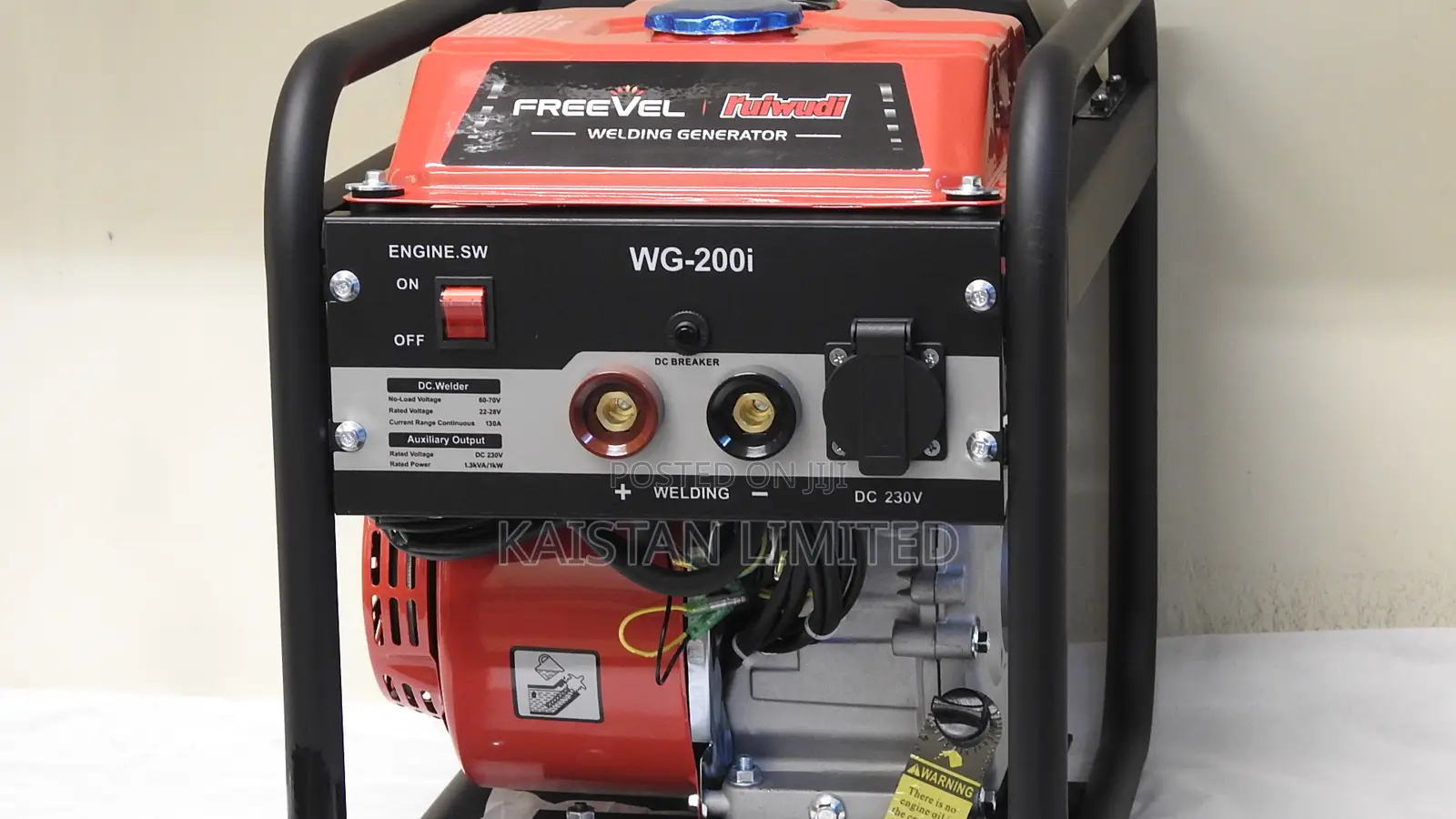 FREEVEL 120 Amps Welding Generator With Electric Power Output