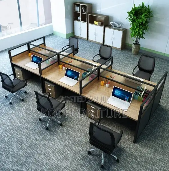 Office Sofa : 6-Way Modular Office Workstation