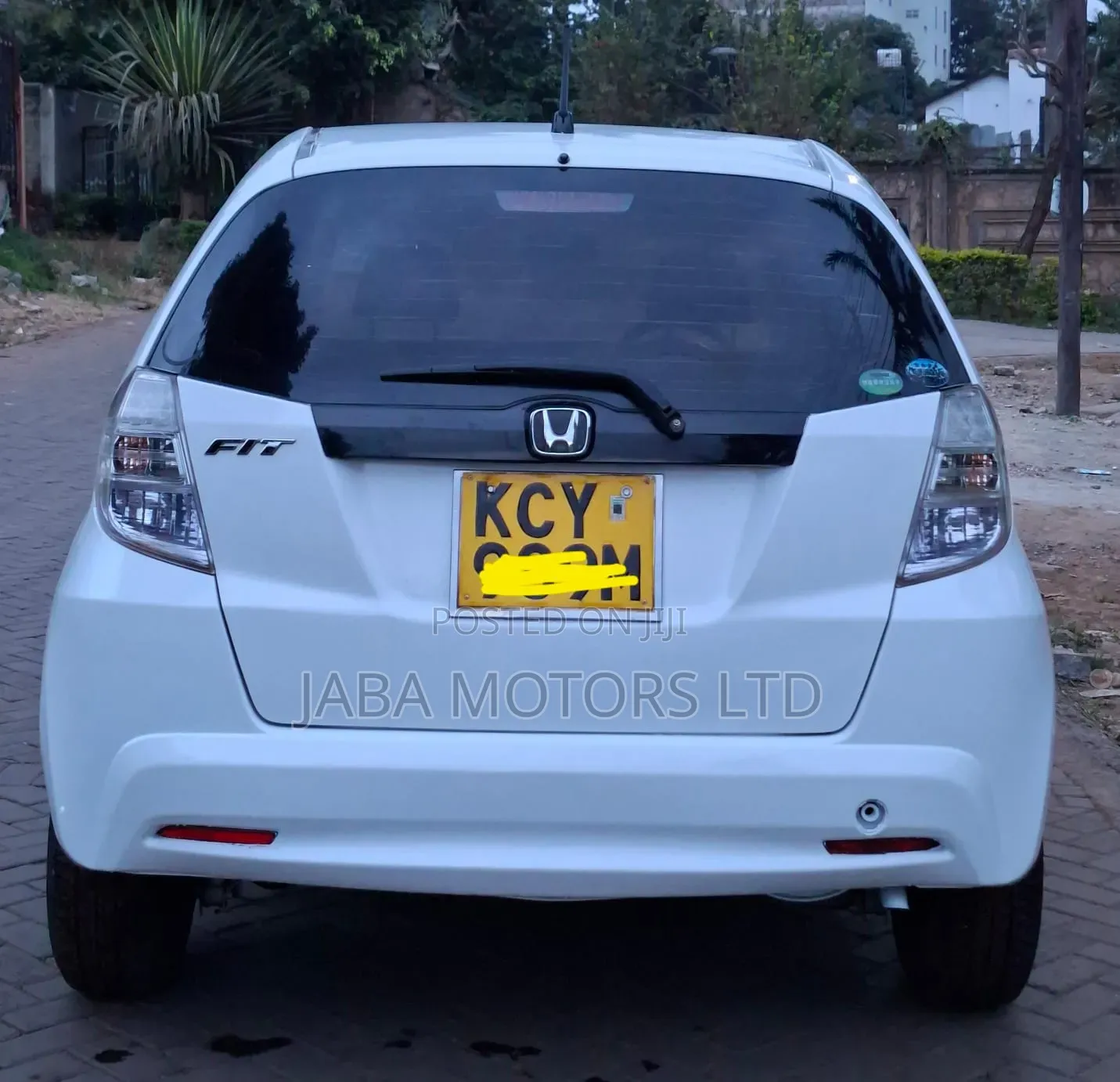 Honda Fit 2012 White