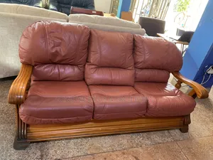 Genuine Ex-Uk Leather Sofas