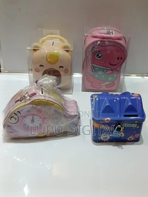 Pig Banks. Metallic