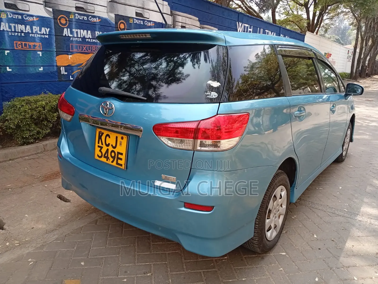 Toyota Wish 2009 Blue