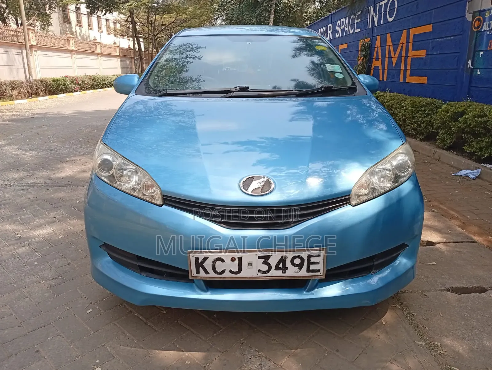 Toyota Wish 2009 Blue