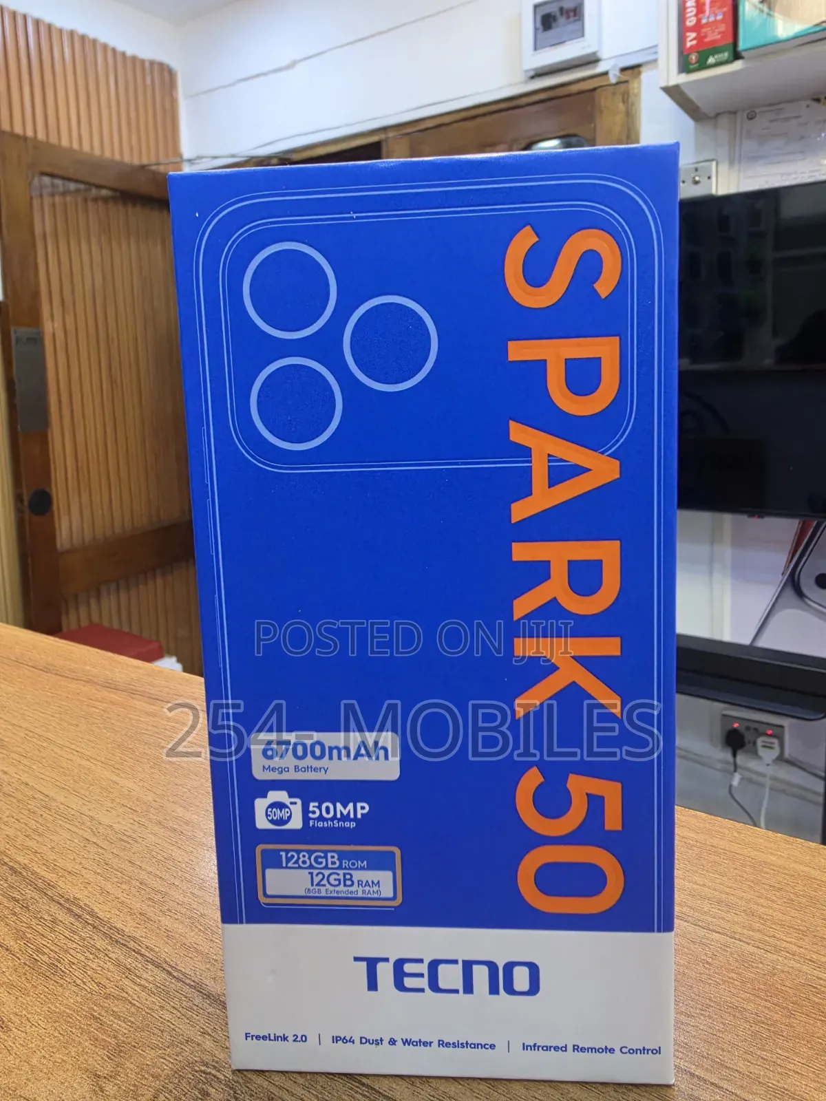 New Tecno Spark 50 128 GB Black