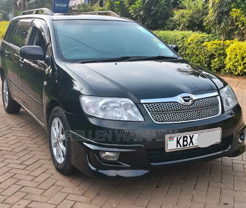 Toyota Corolla Fielder 2005 Black