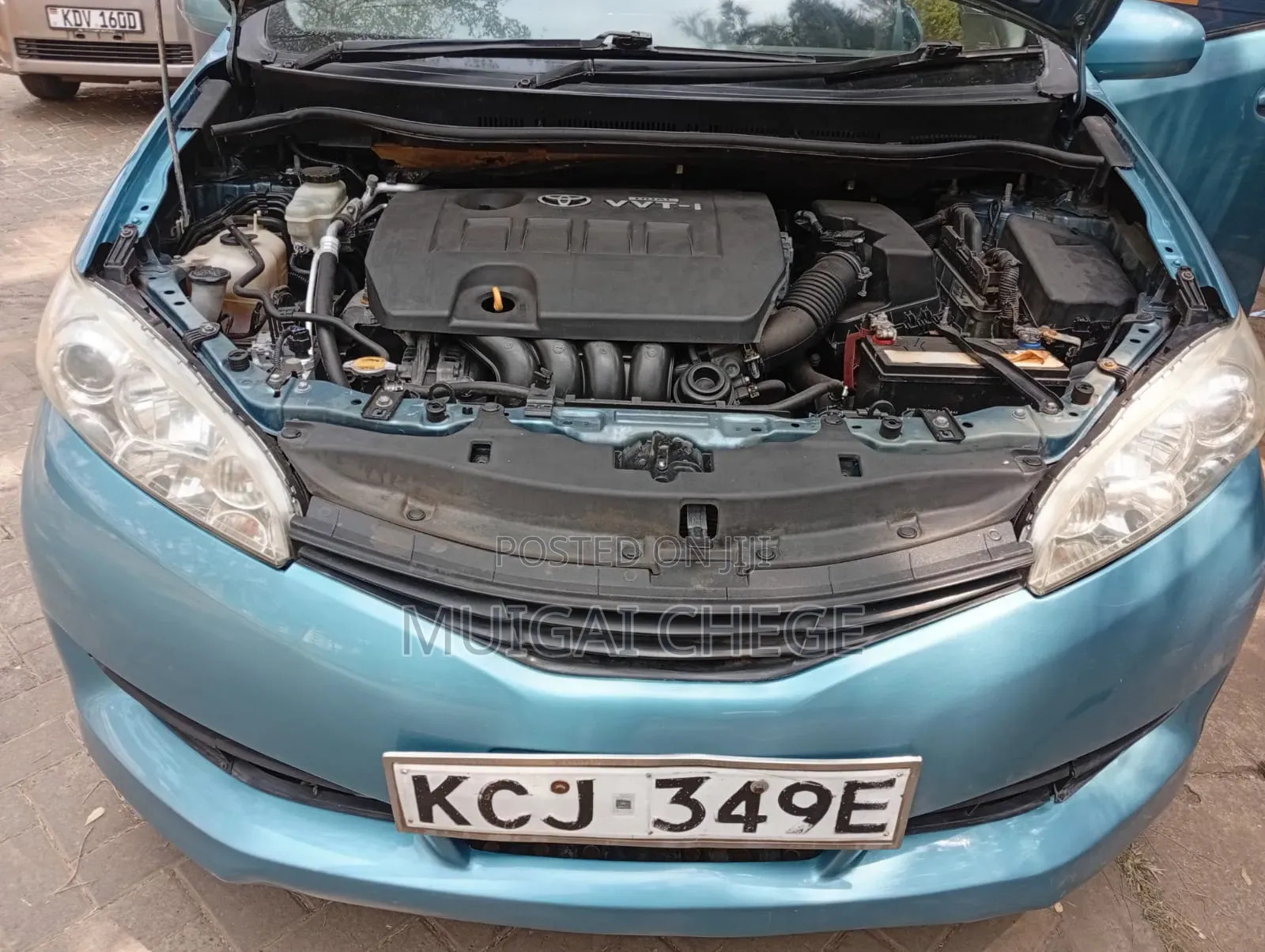 Toyota Wish 2009 Blue