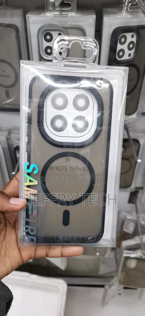Black Phone Case Designed for the Xiaomi Redmi Note 15 Pro 5g/4g