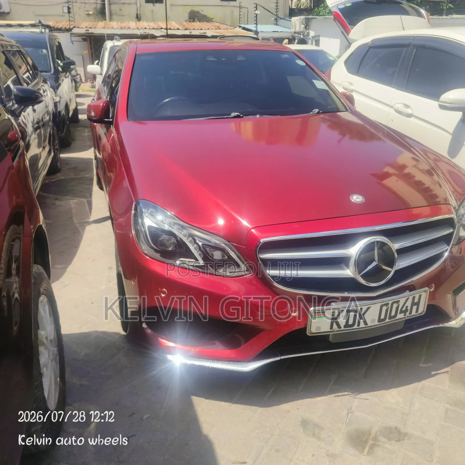 Mercedes-Benz E250 2016 Red