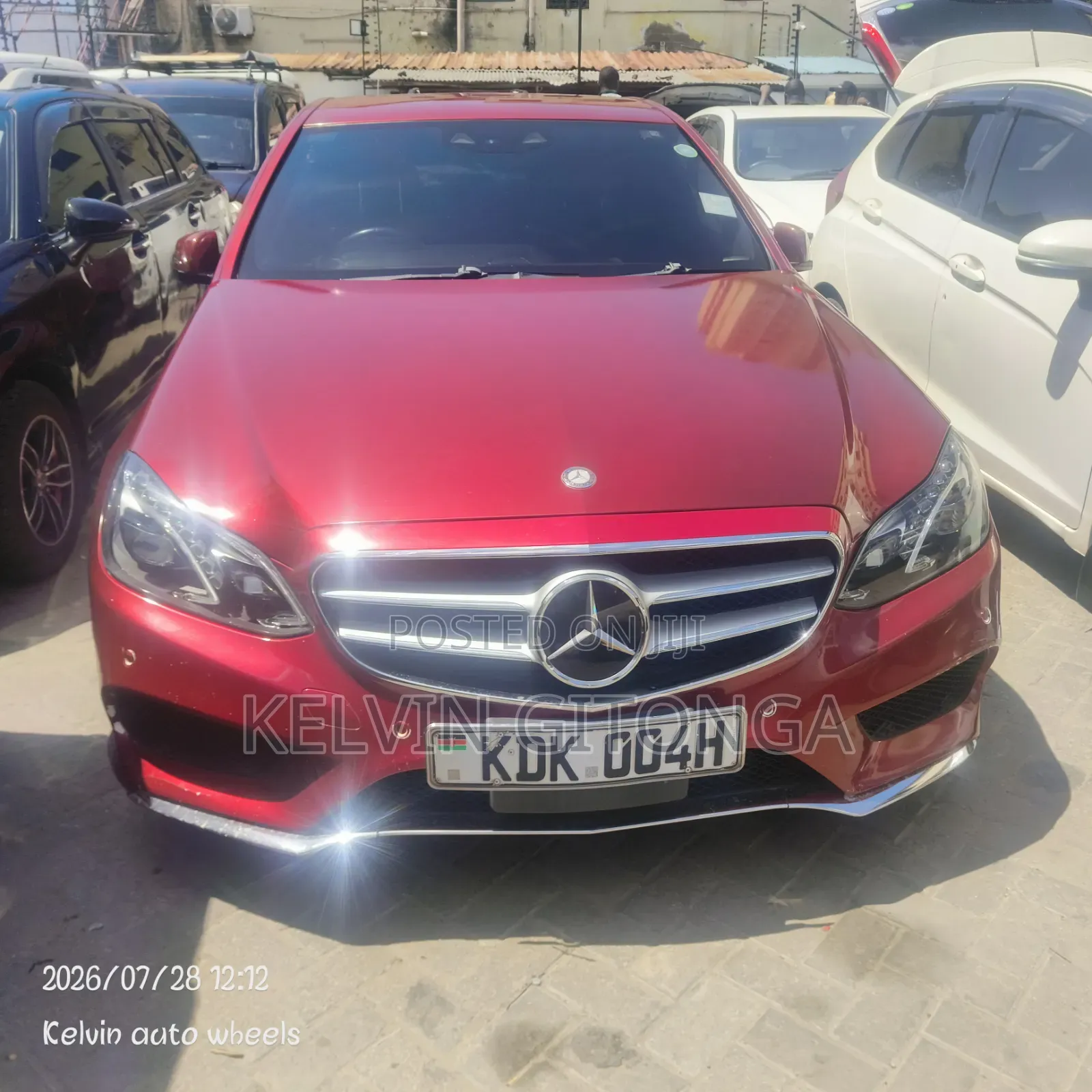 Mercedes-Benz E250 2016 Red