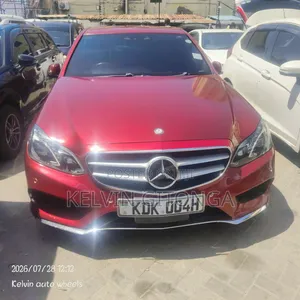 Mercedes-Benz E250 2016 Red