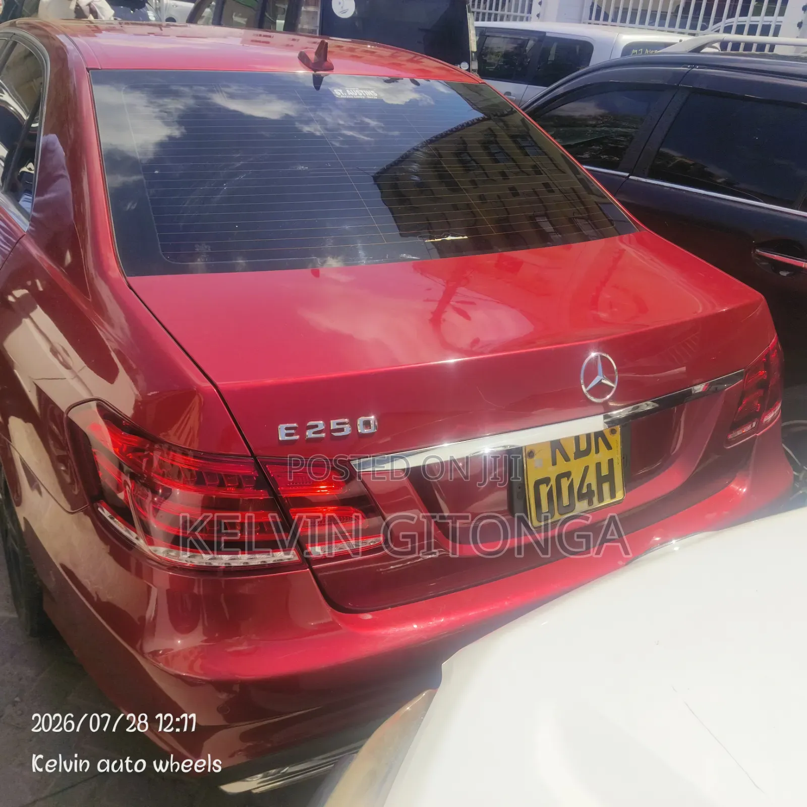 Mercedes-Benz E250 2016 Red