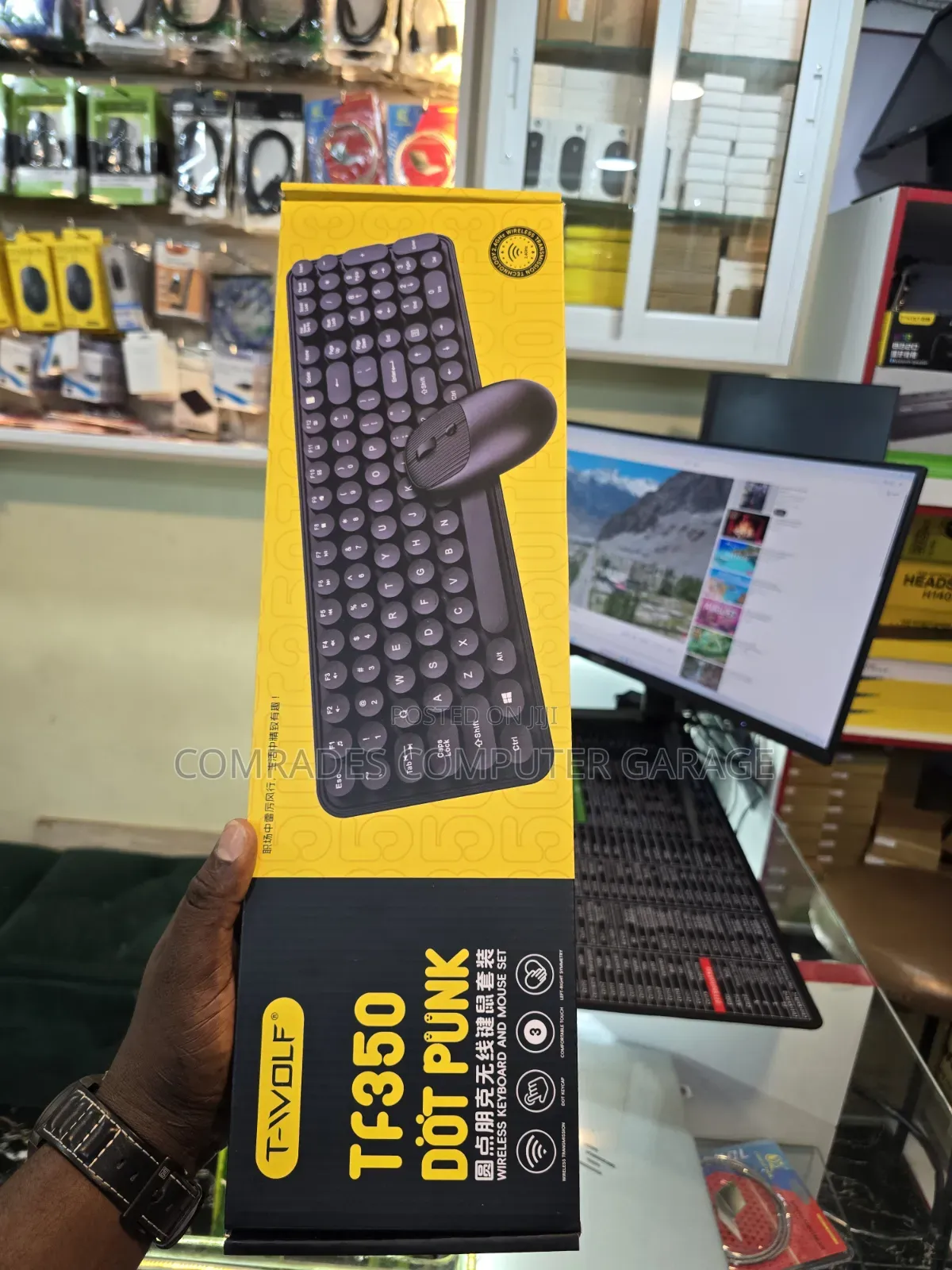 Wireless Combo Keyboard and Mouse