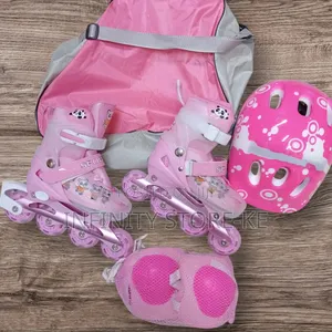 Kids Skates Full Set /Skates,guards and Helmet