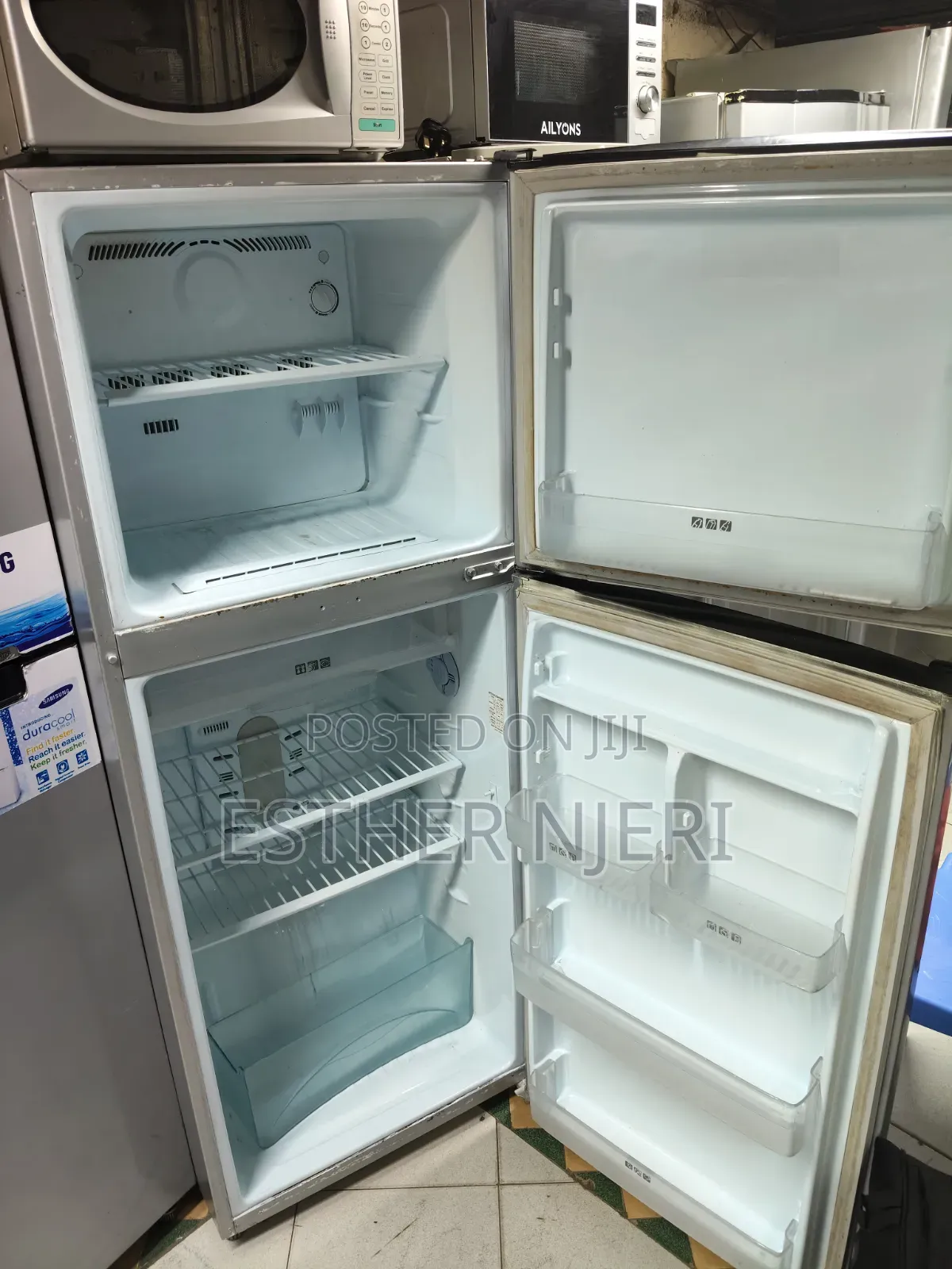 Super Clean Sumsung Double Doors Fridge