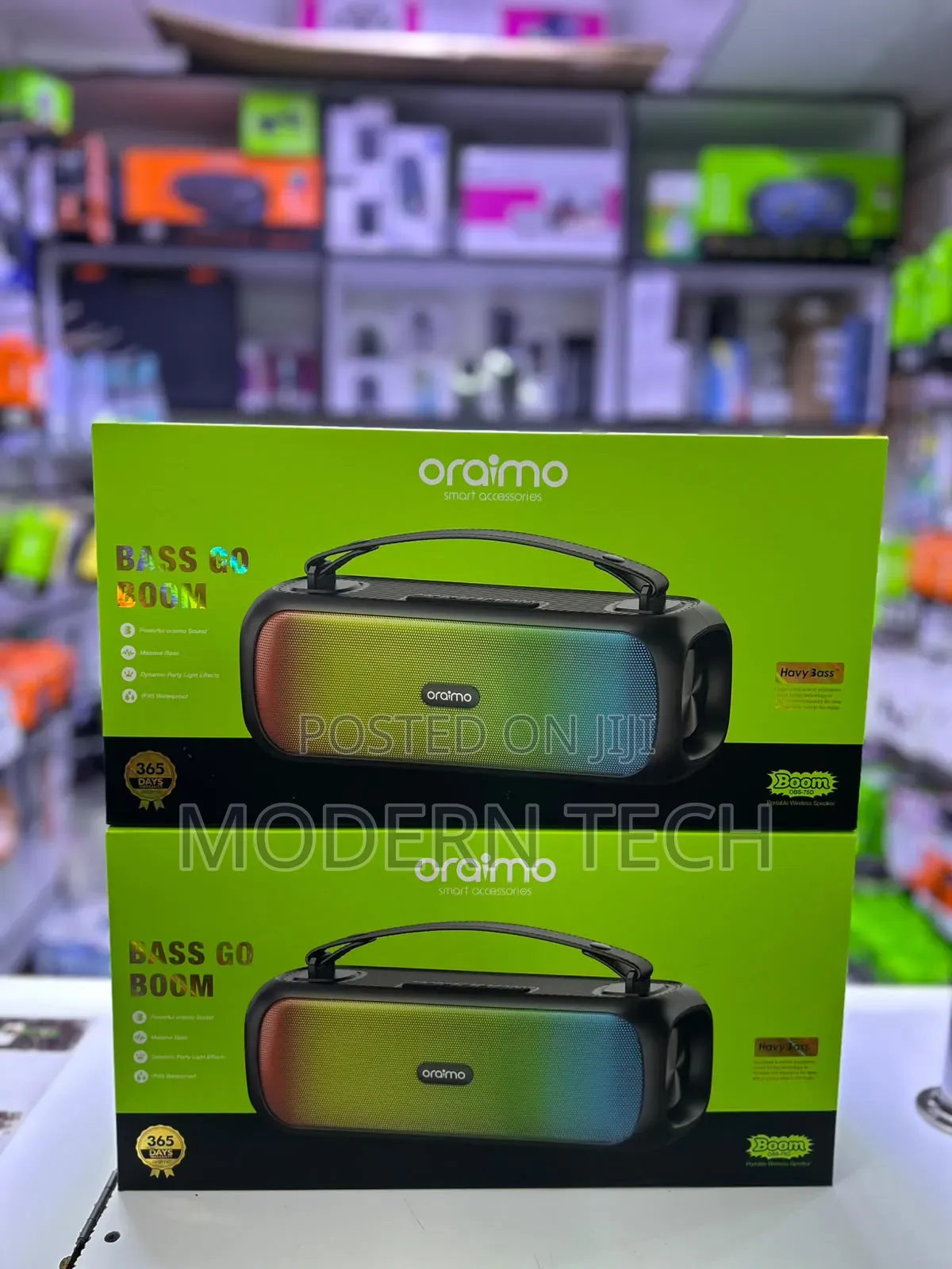 Oraimo OBS-75D Boom Bass Blutooth Speaker