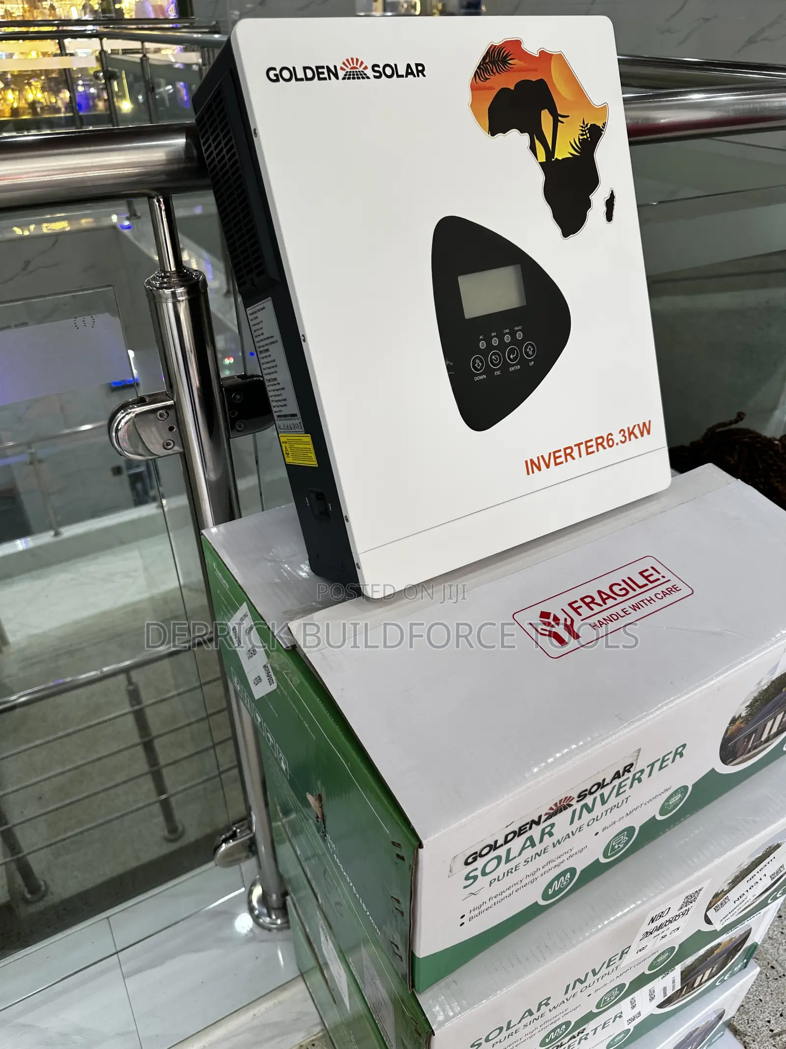 Golden Solar 8kva 6.3kw 48v MPPT Solar Inverter