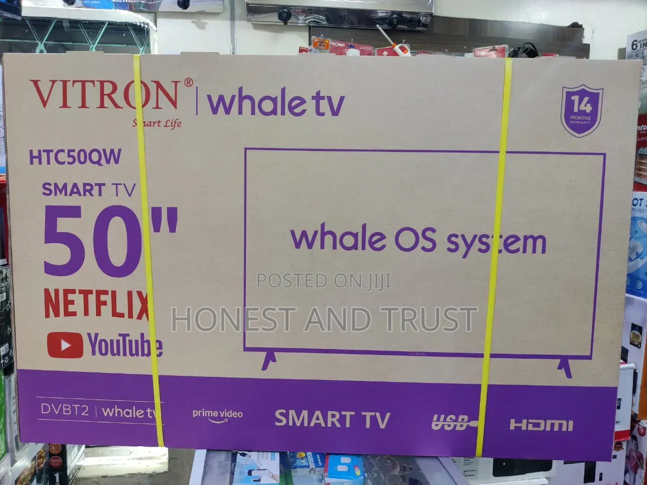 Vitron Whale Os Uhd 50 Inch TV