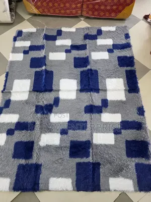 Fluffy Carpet Plain and Pattern