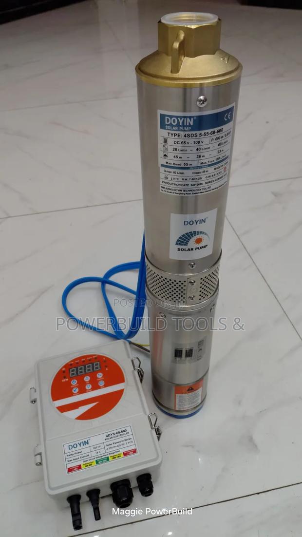 Doyin 4SDS 600w/1hp Hybrid Submersible Pump Brushless 55m Head
