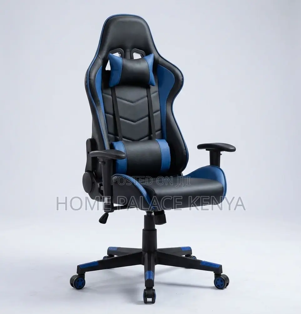 Gaming Chair: Red and Black Gaming Chair With Lumbar Support