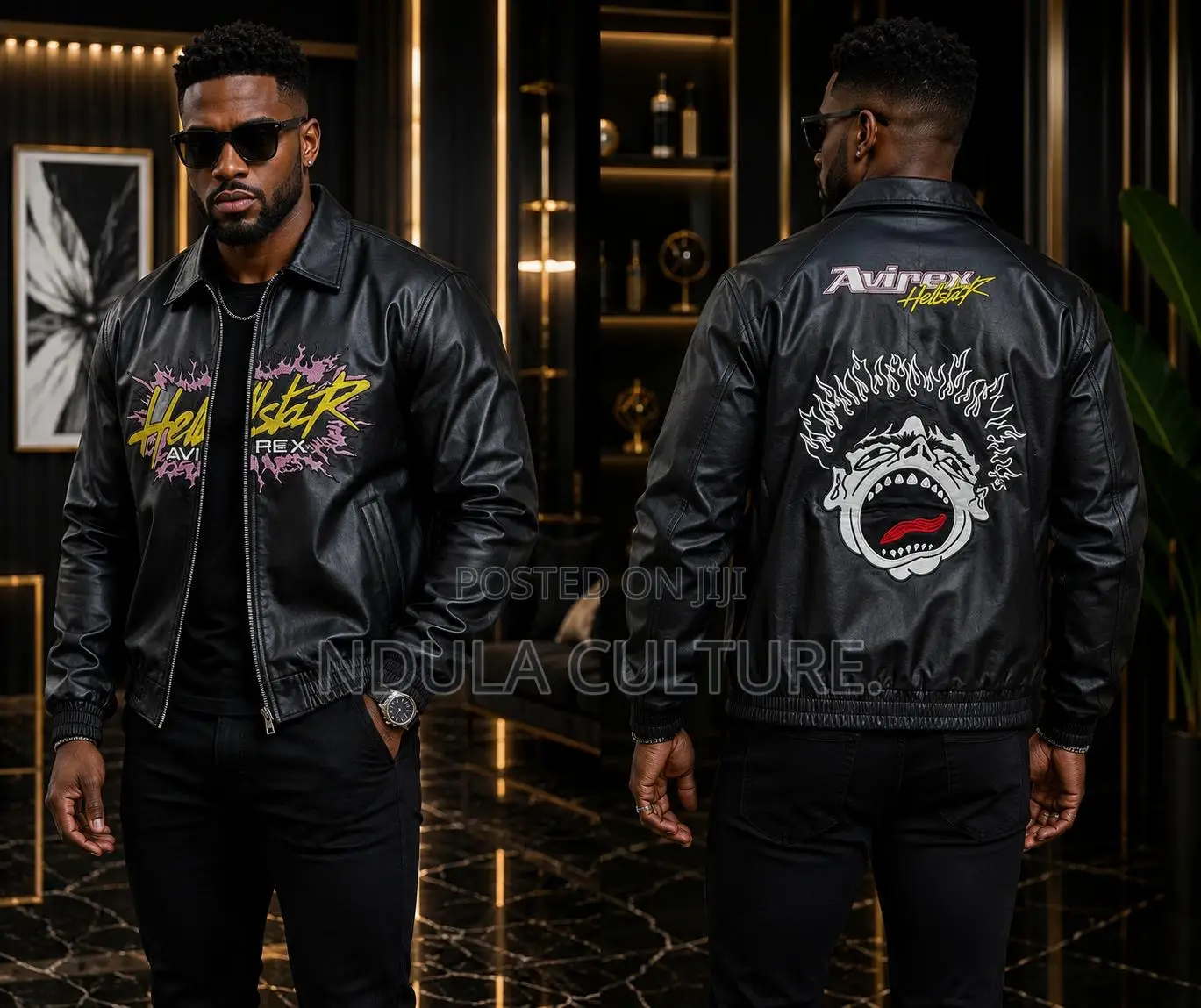 Chrome Hearts Leather Jackets