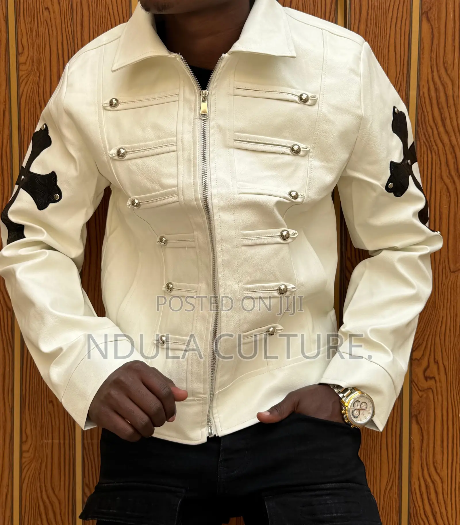 Chrome Hearts Leather Jackets