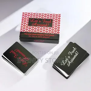 LET'S FOOL AROUND- A Flirty Card Game Designed for Consenting Adults