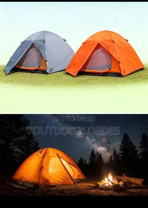 3-4 Person Double Layer Camping Tent