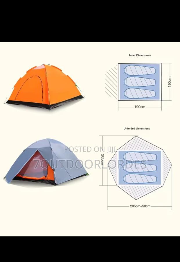 3-4 Person Double Layer Camping Tent - thumbnail 7