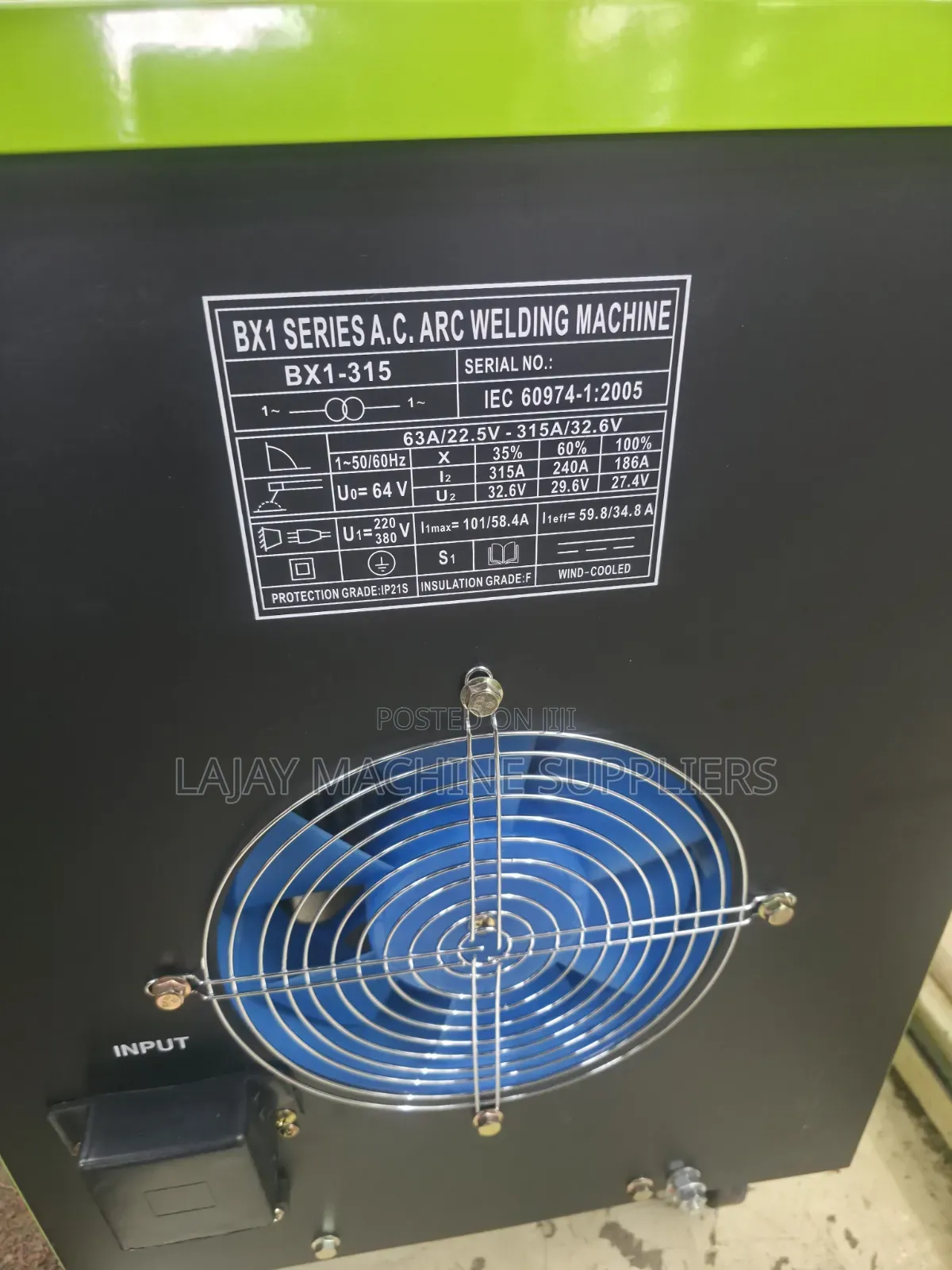 Colono BX1-315 Is a Heavy-Duty AC Transformer Arc Welding Machine