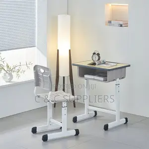 Adjustable Height Student Study Desk Chair.
