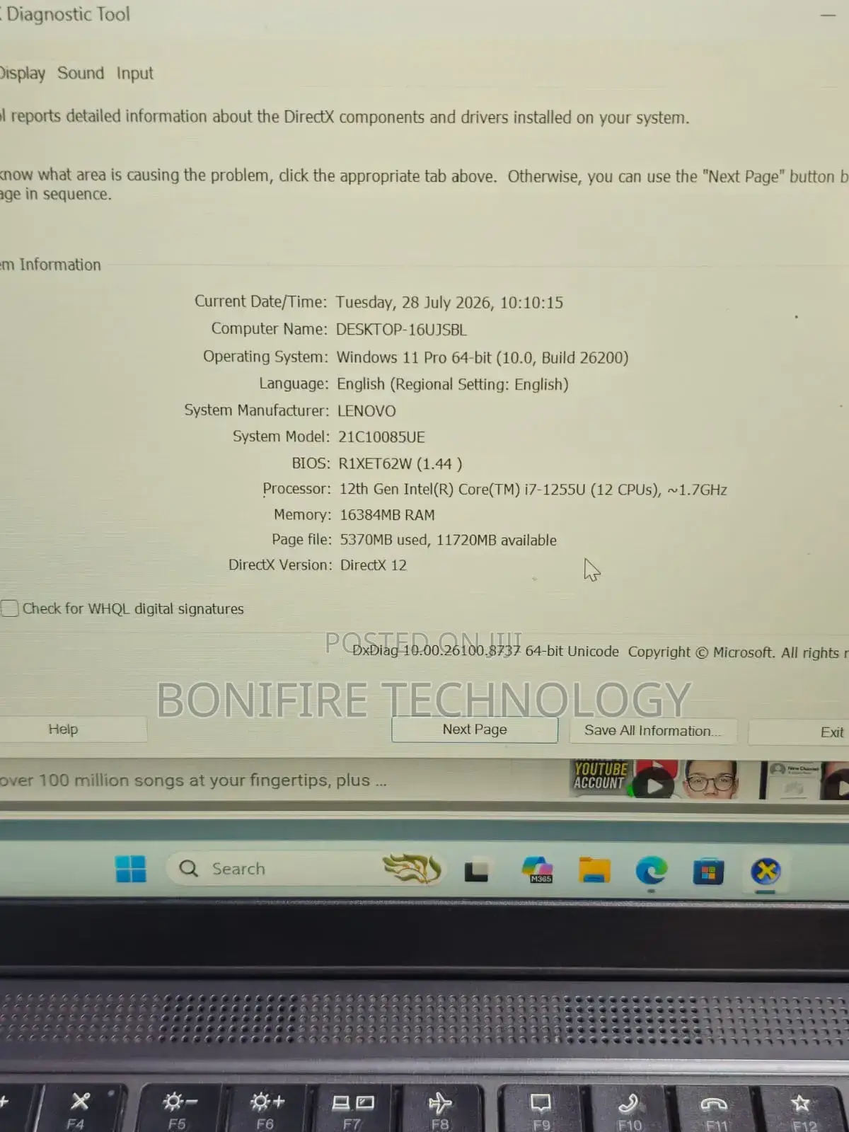 Laptop Lenovo ThinkPad L14 16GB Intel Core i7 SSD 512GB
