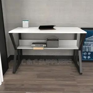 Office Computer Desk With Bookshelf