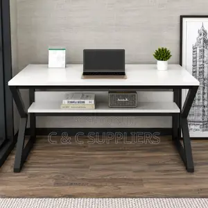 Office Computer Desk With Bookshelf
