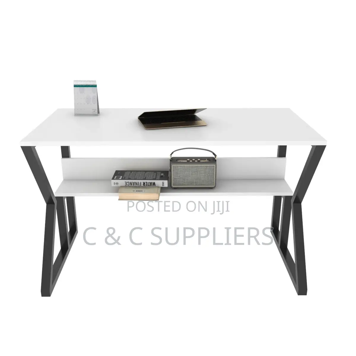 Office Computer Desk With Bookshelf