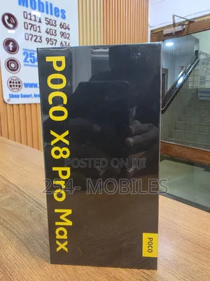 New Xiaomi Poco X8 Pro Max 256 GB Black