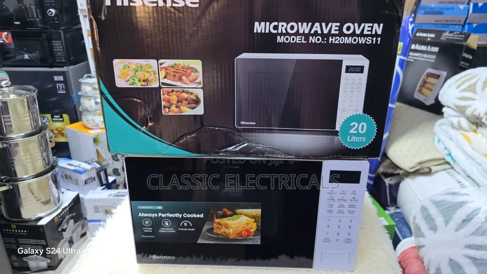 Brand New 20litres Digital Microwave at Only Ksh7400.