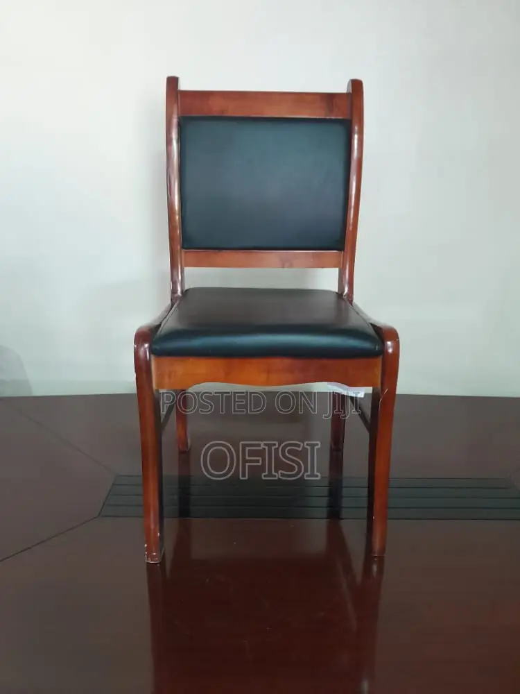Office Chair; Wooden Visitor's Office Chair