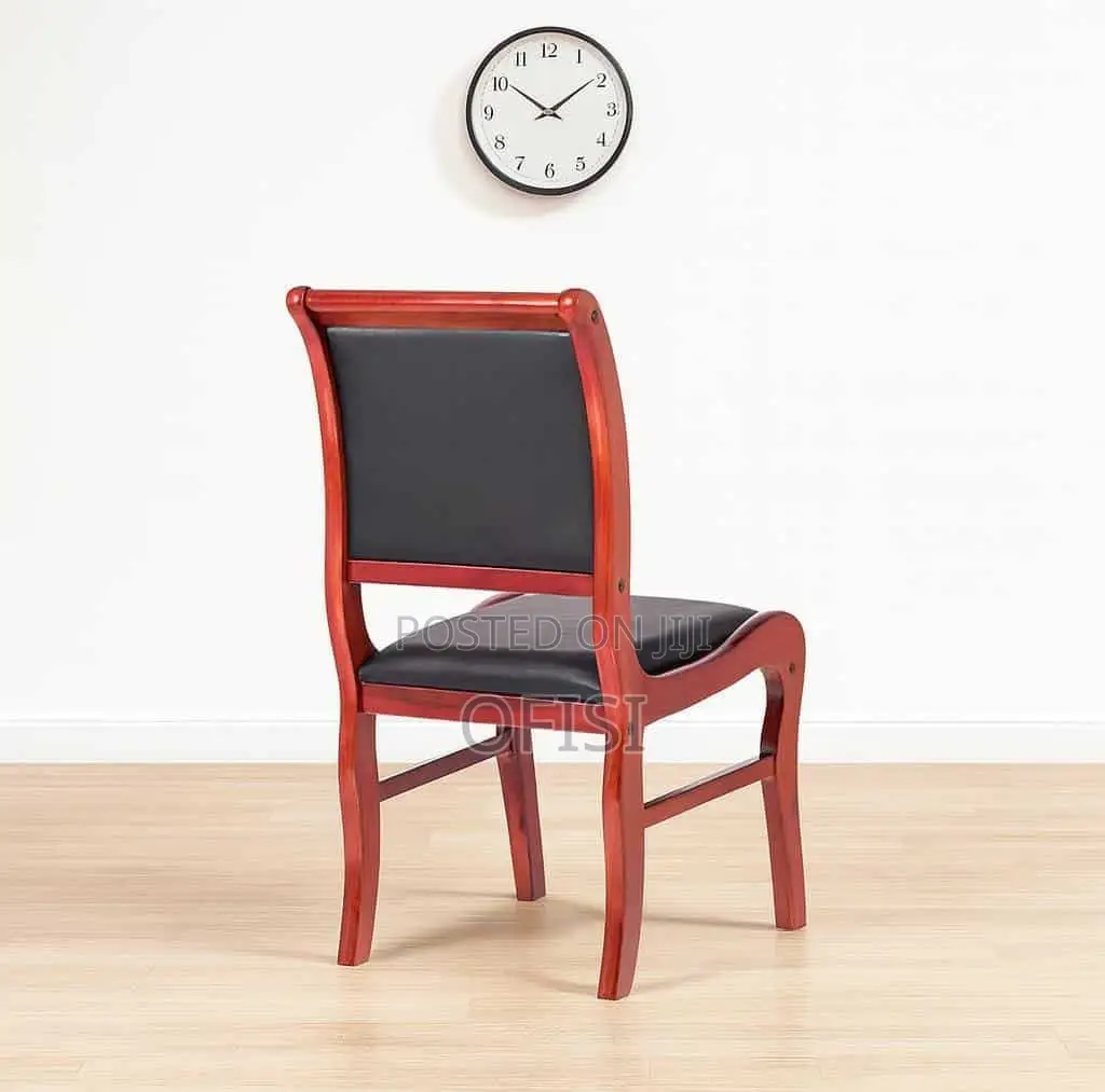 Office Chair; Wooden Visitor's Office Chair
