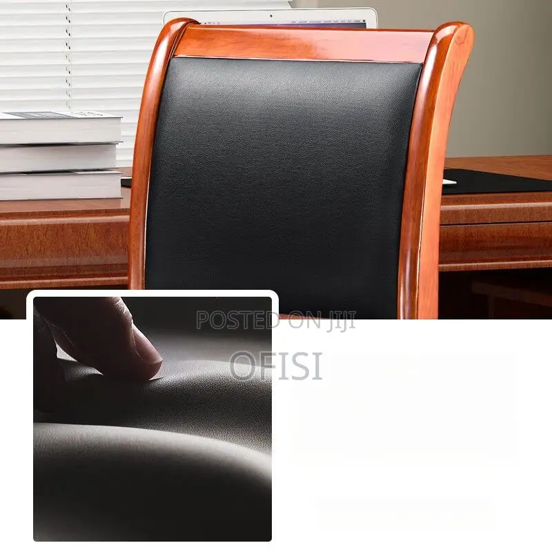 Office Chair; Wooden Visitor's Office Chair