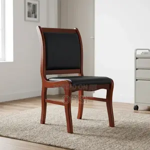 Office Chair; Wooden Visitor's Office Chair