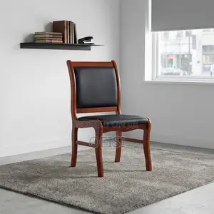 Office Chair; Wooden Visitor's Office Chair