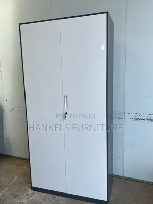 Block White 2 Door Cabinet