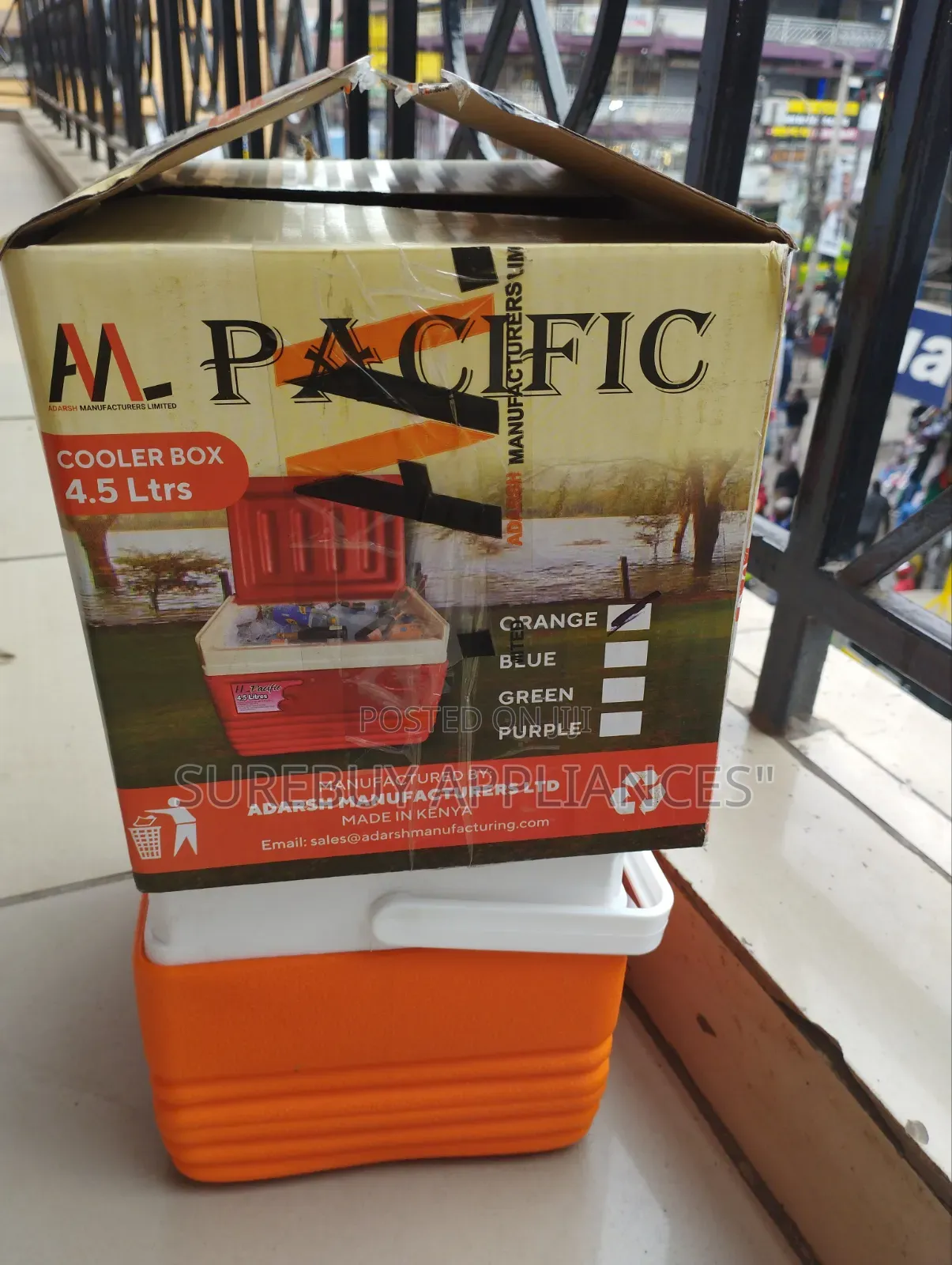 Pacific 4.5L Cooler Box With Long Temperature Retention