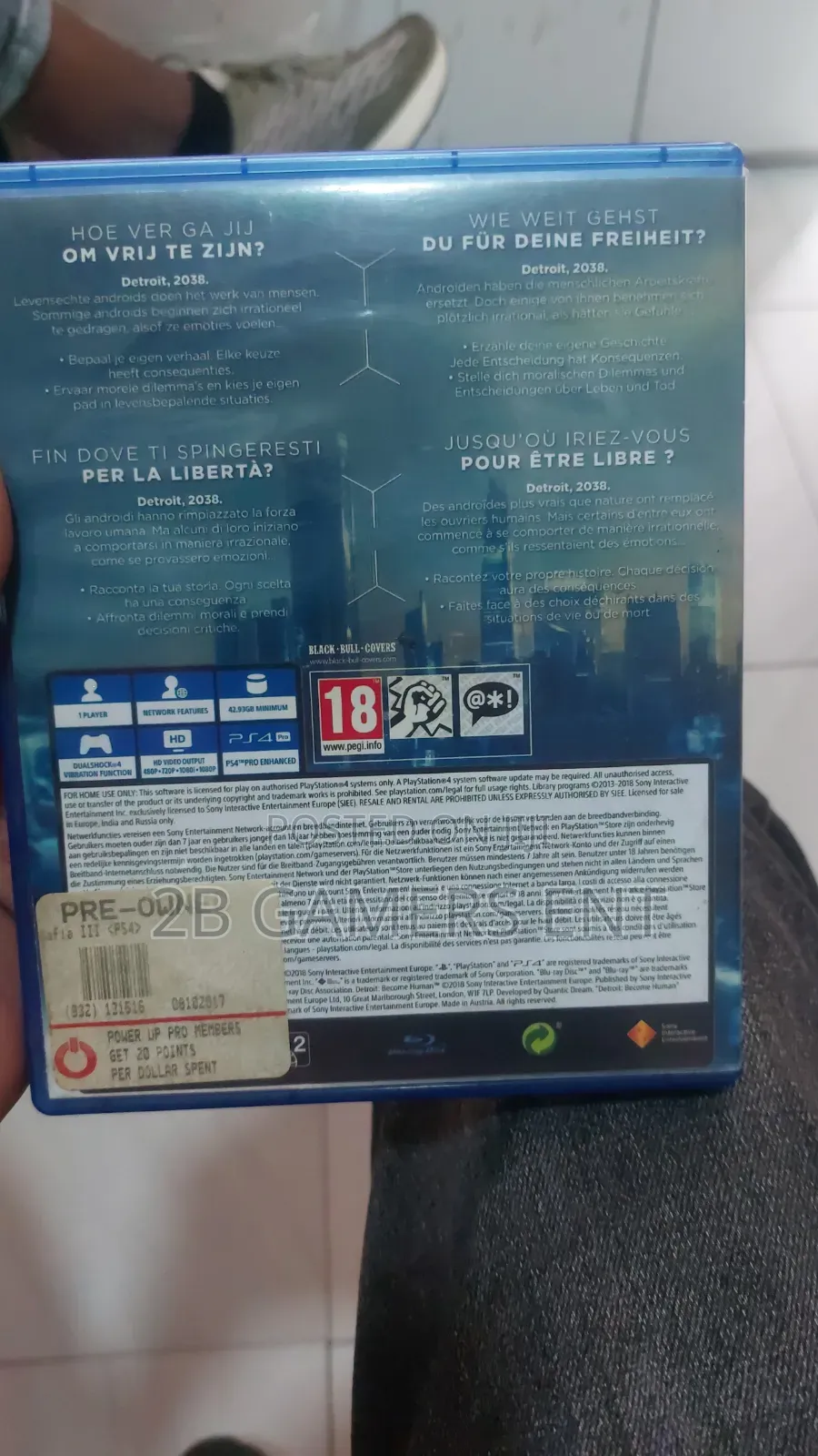 Detroit Become Human Ps4