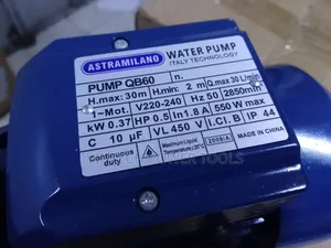 Astramilano Booster Pump 0.5 HP/. 0.5 HP Booster Pump