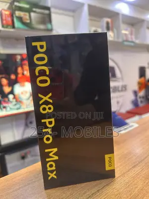 New Xiaomi Poco X8 Pro Max 512 GB Black
