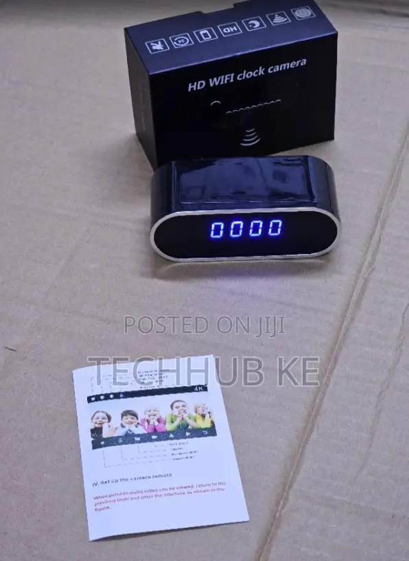 Hidden Wifi Clock Camera Table Hd Indoor Security Camera Look Cam App